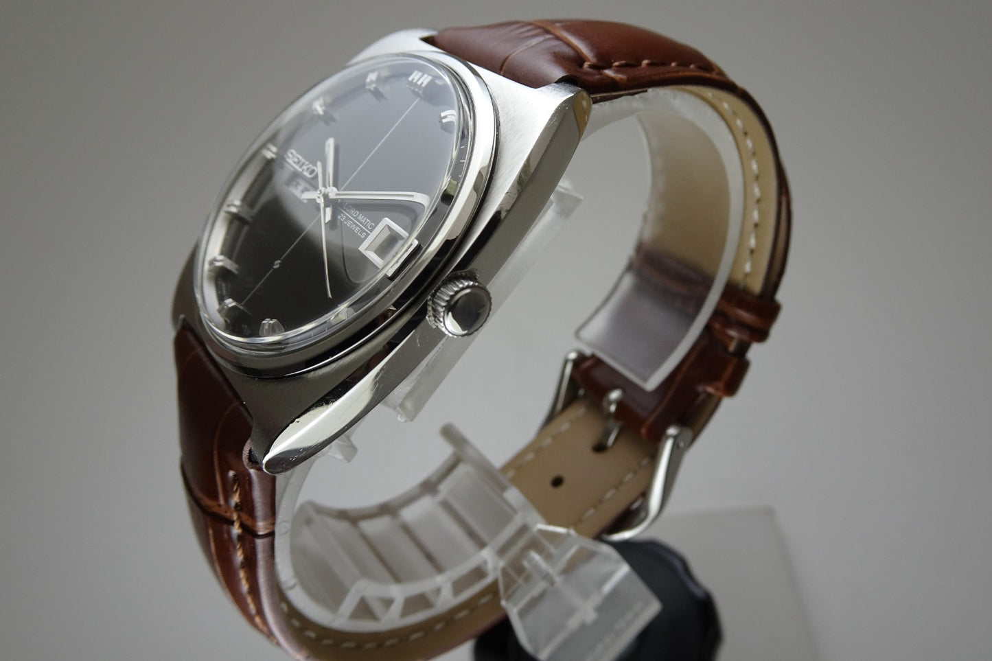 Vintage 1968 JAPAN SEIKO LORD MATIC WEEKDATER 5606-7050 23Jewels Automatic.