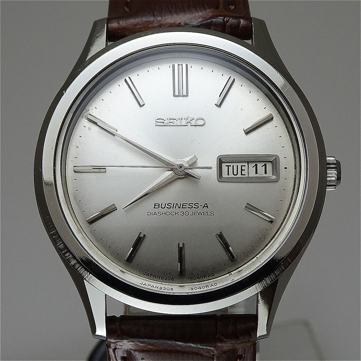 Vintage 1967 JAPAN SEIKO BUSINESS-A 8306-9030 30Jewels Automatic.