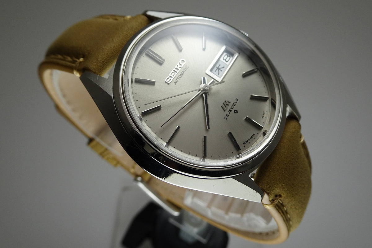 Vintage 1971 JAPAN SEIKO LORD MATIC WEEKDATER 5606-7190 25Jewels Automatic.