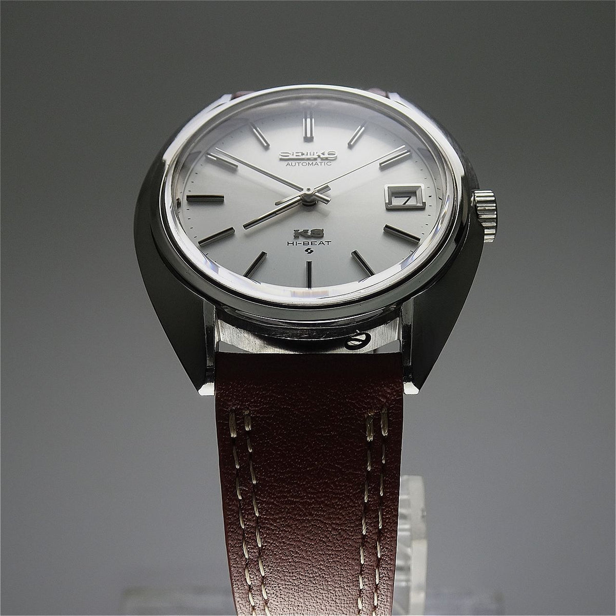 Vintage 1971 JAPAN KING SEIKO CALENDAR 5625-7080 25Jewels Automatic.