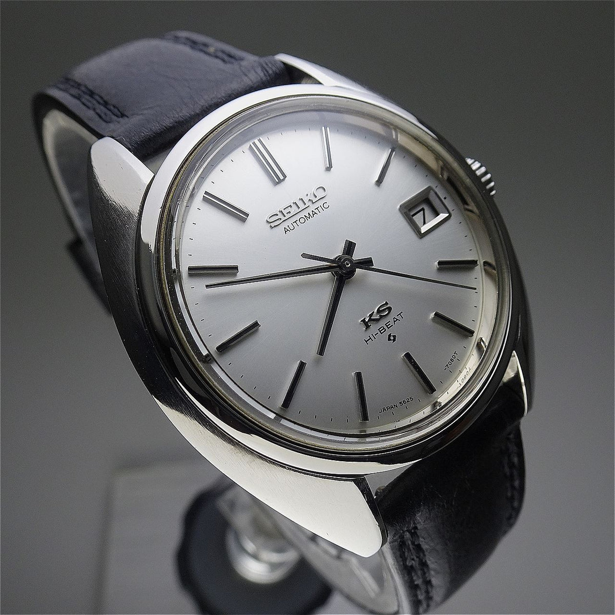 Vintage 1970 JAPAN KING SEIKO CALENDAR 5625-7080 25Jewels Automatic.