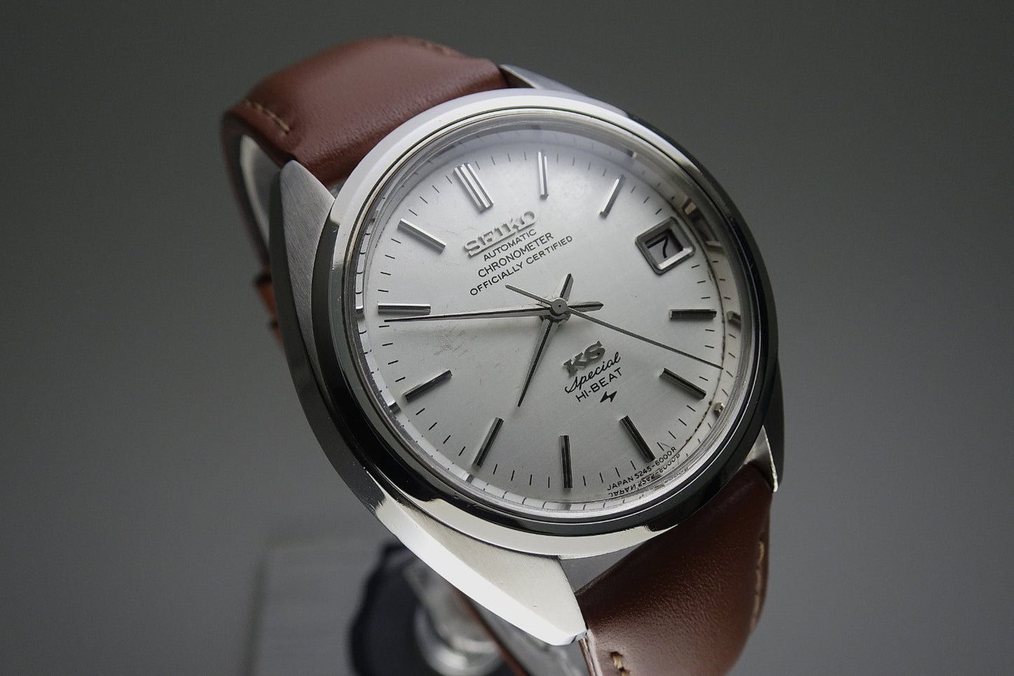 Vintage 1973 JAPAN KING SEIKO CHRONOMETER SPECIAL 5245-6000 25Jewels Automatic.