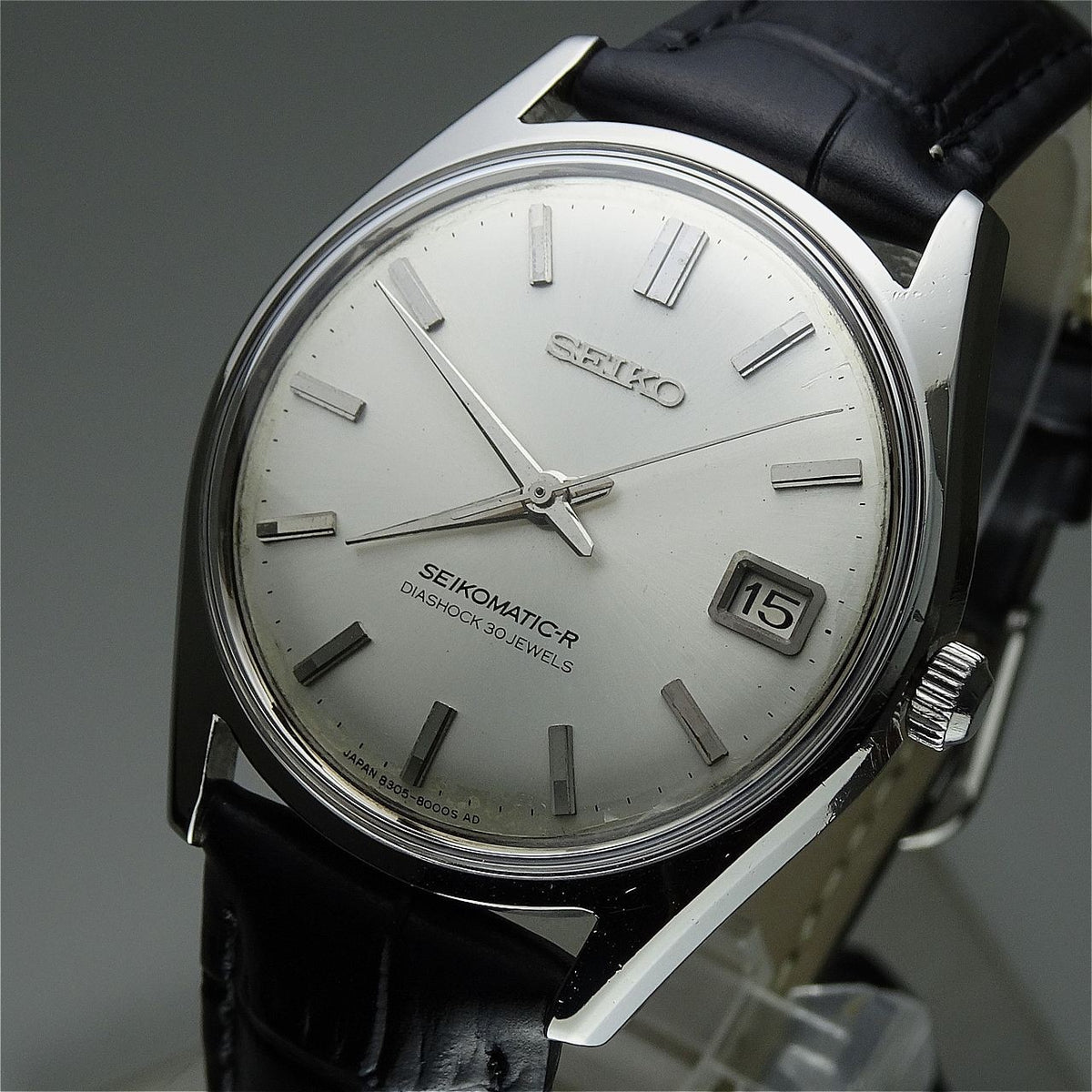 Vintage 1966 JAPAN SEIKO SEIKOMATIC-R 8305-8010 30Jewels Automatic.