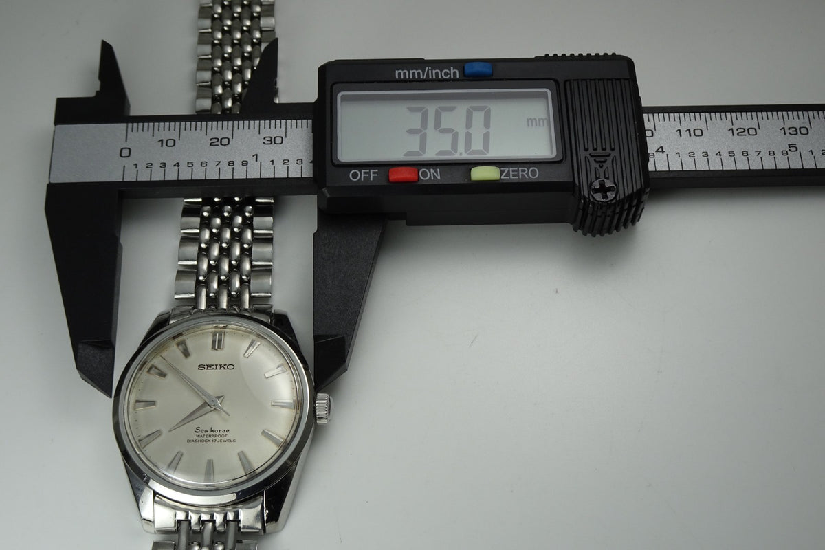 Vintage 1965 JAPAN SEIKO SEA HORSE 66-8980 17Jewels Hand-winding.