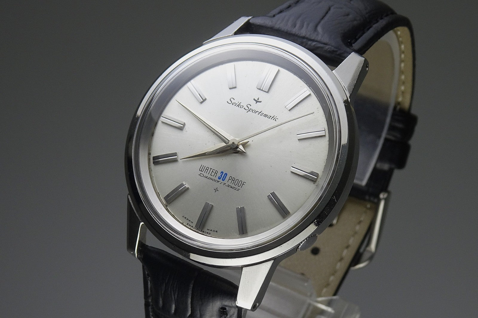 Serviced Vintage 1962 JAPAN SEIKO SPORTSMATIC J13045 17Jewels Automatic.