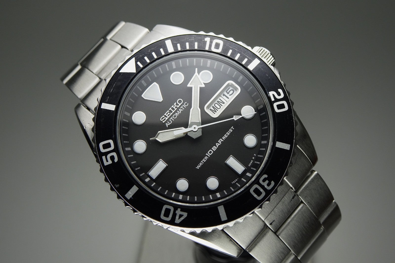 Vintage 2003 JAPAN SEIKO DIVER'S 10BAR 7S26-0040 21Jewels Automatic.