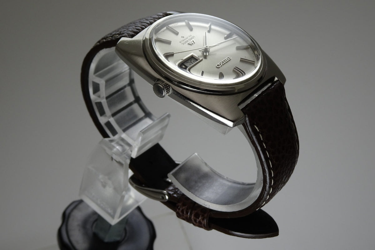 Vintage 1970 JAPAN SEIKO LORD MATIC WEEKDATER 5606-8010 23Jewels Automatic.