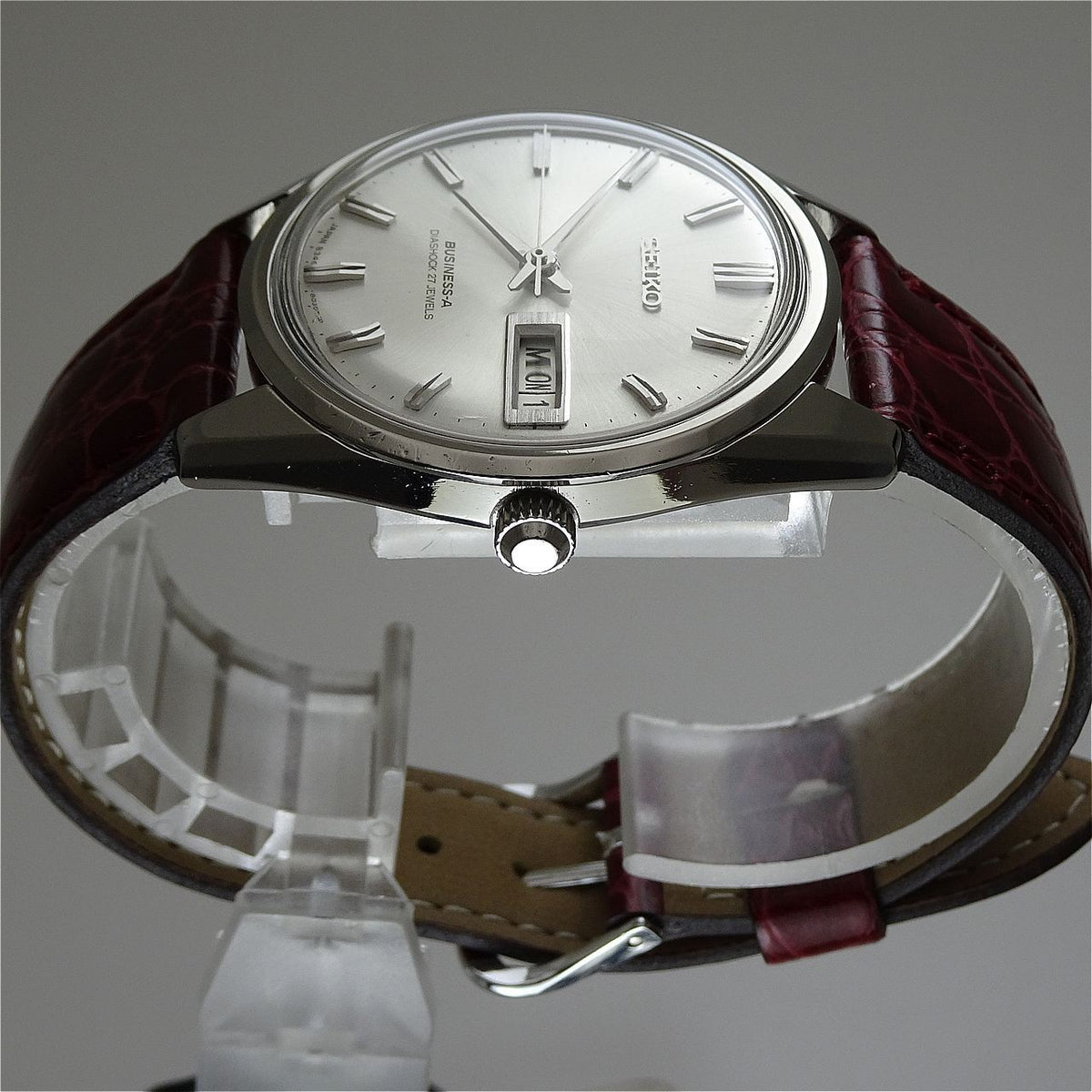 Serviced  Vintage 1967 JAPAN SEIKO BUSINESS-A  8306(46)-8020 27J Automatic.