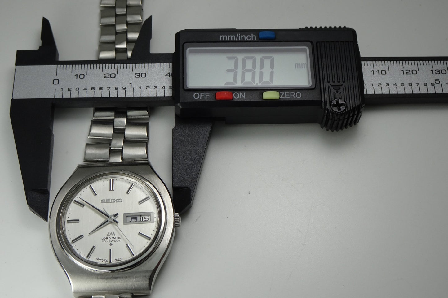 Vintage 1969 JAPAN SEIKO LORD MATIC WEEKDATER 5606-7120 25Jewels Automatic.