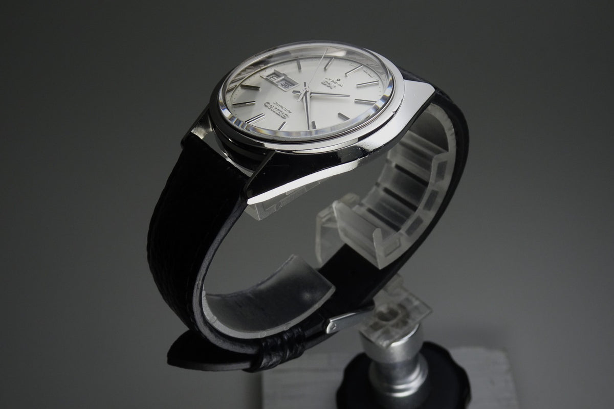 Vintage 1971 JAPAN KING SEIKO WEEKDATER 5626-7110 25Jewels Automatic.