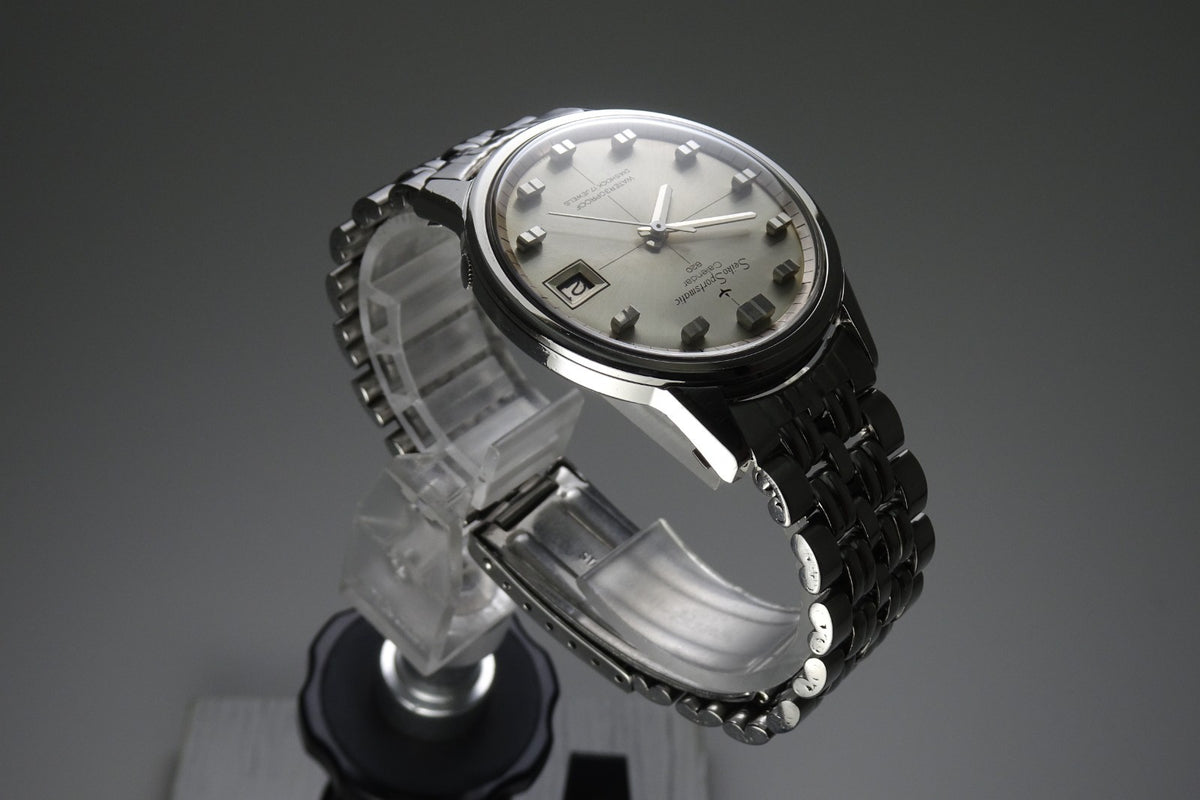 Vintage 1965 JAPAN SEIKO SPORTSMATIC CALENDAR 820 7625-8961 17Jewels Automatic.