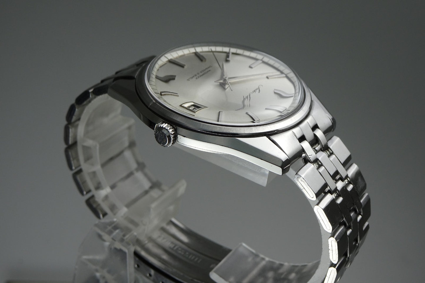 Serviced Vintage 1966 JAPAN SEIKO SKYLINER CALENDAR 6222-8000 21J Hand-winding.