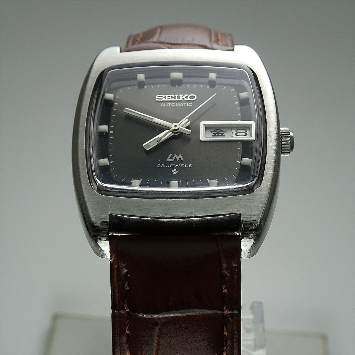 Vintage 1972 JAPAN SEIKO LORD MATIC WEEKDATER 5606-5040 23Jewels Automatic.