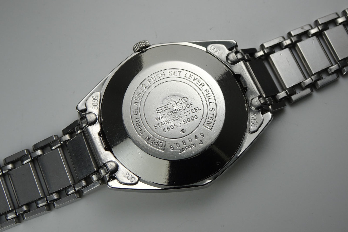 Serviced Vintage 1968 JAPAN SEIKO LORD MATIC WEEKDATER 5606-9000 23J Automatic.
