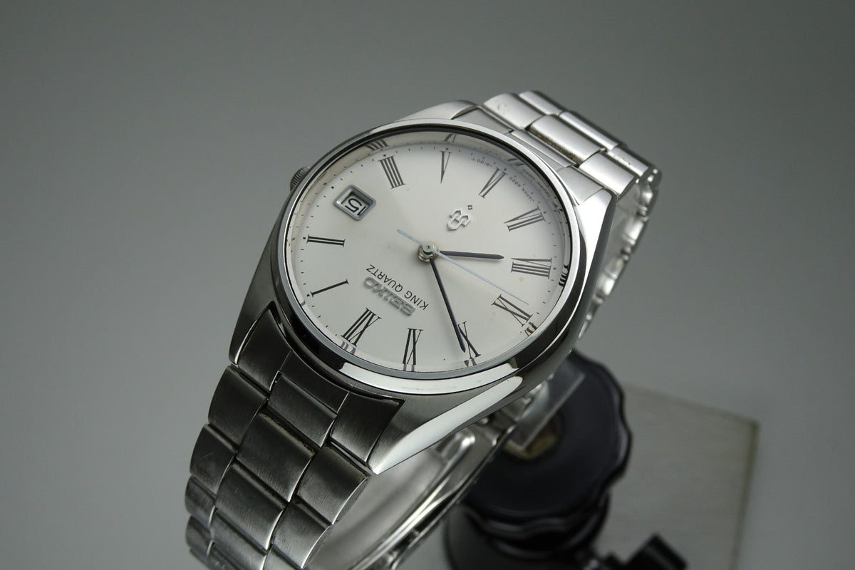 Vintage 1977 JAPAN SEIKO KING QUARTZ 4822-8110 7Jewels Quartz.