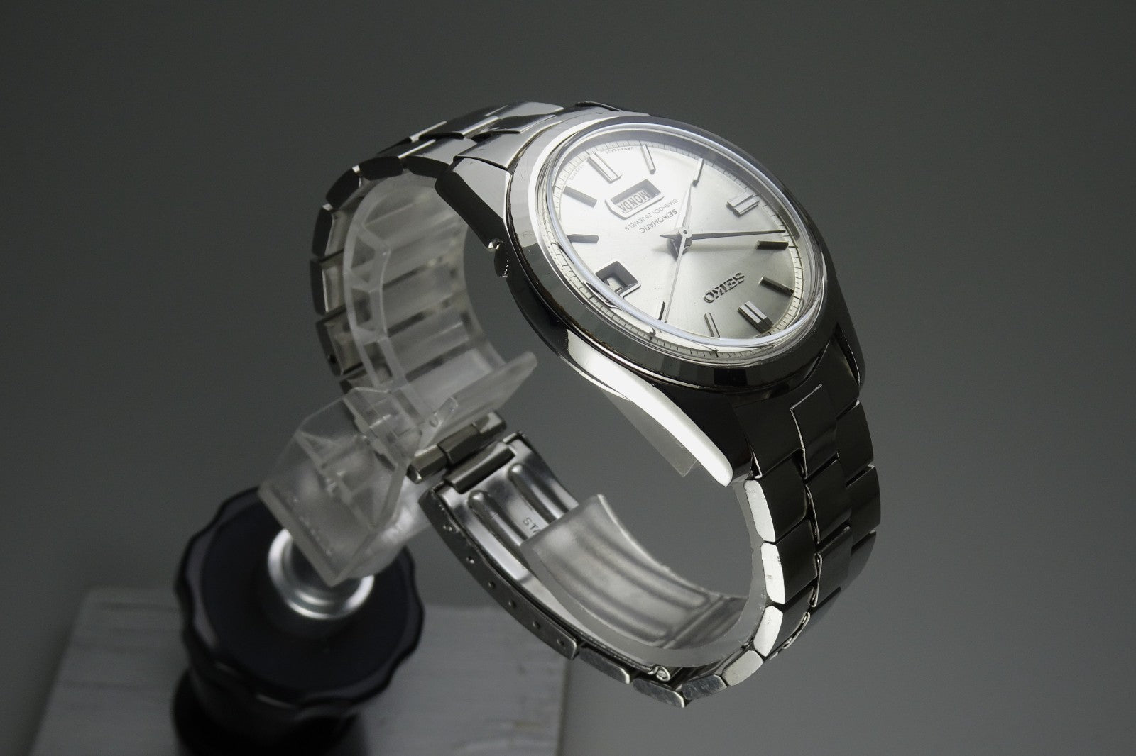 Serviced Vintage 1966 JAPAN SEIKO SEIKOMATIC WEEKDATER 6206-8100 26J Automatic.