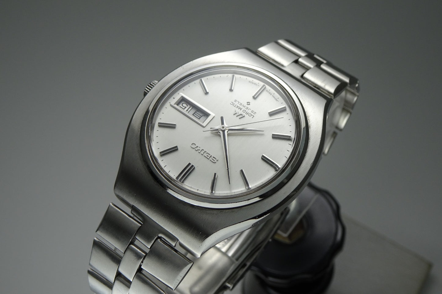 Vintage 1969 JAPAN SEIKO LORD MATIC WEEKDATER 5606-7120 25Jewels Automatic.