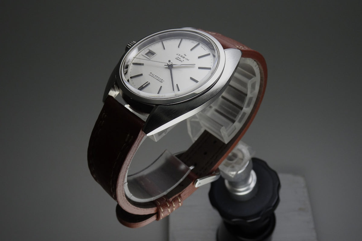 Serviced  Vintage 1970 JAPAN KING SEIKO CALENDAR 4502-7010 25J Hand-winding.