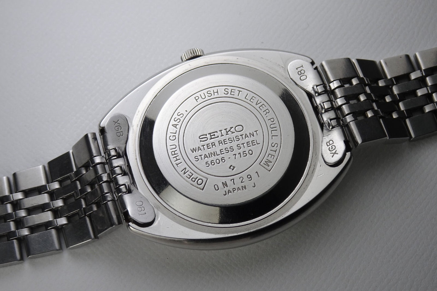 Vintage 1970 JAPAN SEIKO LORD MATIC WEEKDATER 5606-7150 23Jewels Automatic.