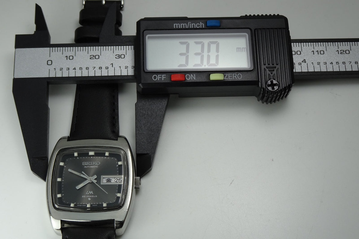 Vintage 1972 JAPAN SEIKO LORD MATIC WEEKDATER 5606-5040 23Jewels Automatic.