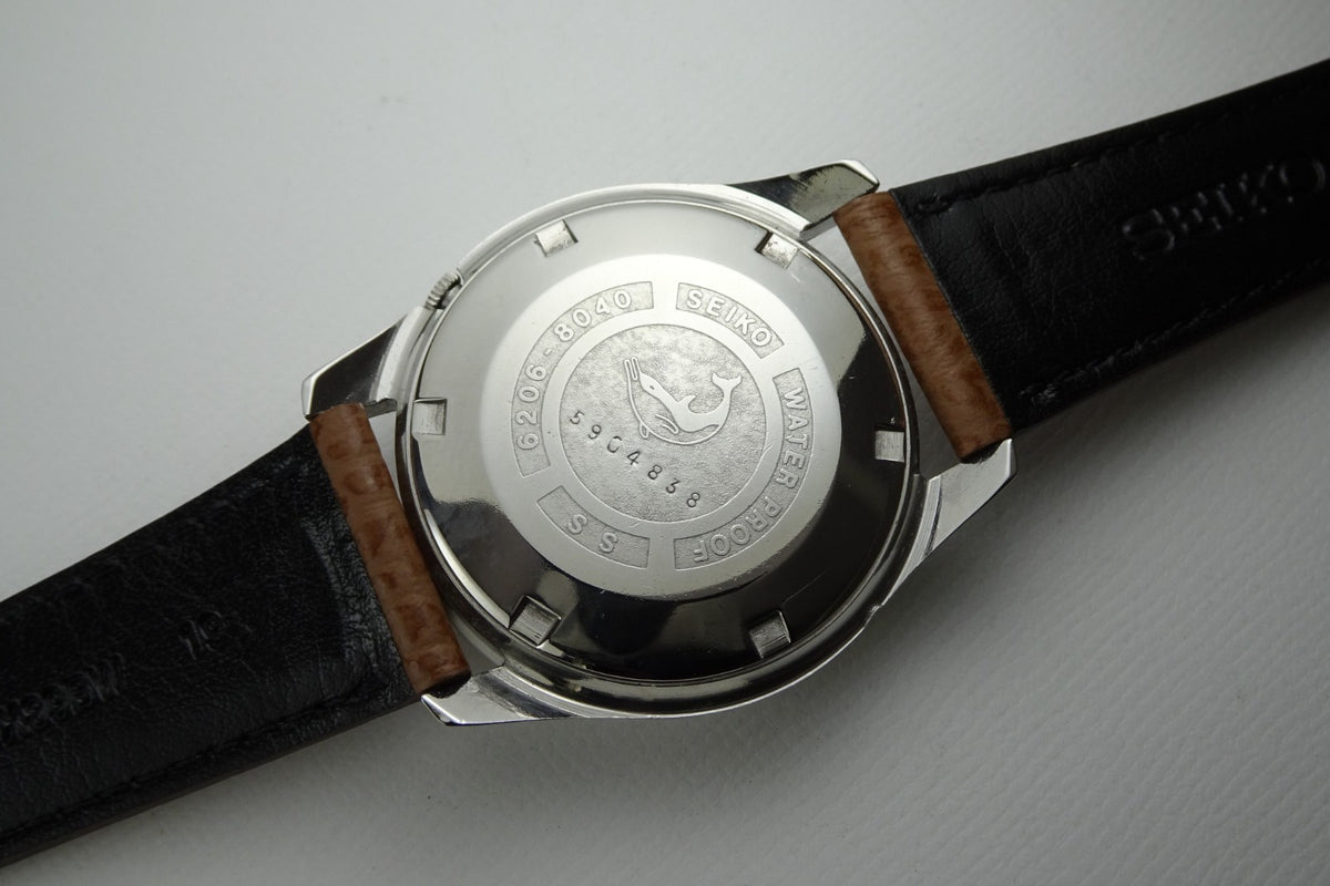 Vintage 1965 JAPAN SEIKO SEIKOMATIC WEEKDATER 6206-8040 26Jewels Automatic.