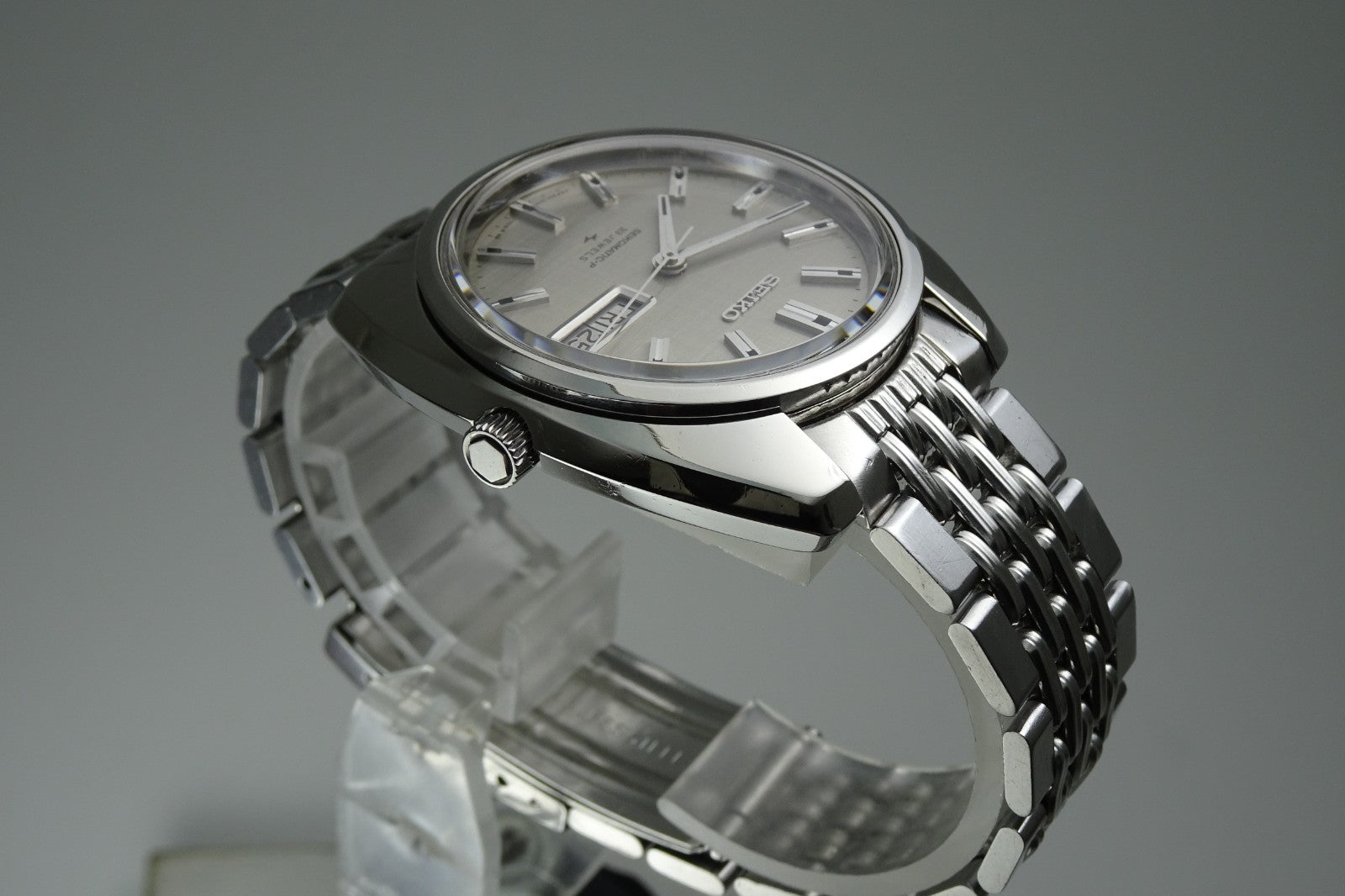 Vintage 1969 JAPAN SEIKO 51 SEIKOMATIC-P WEEKDATER 5106-7030 33Jewels Automatic.