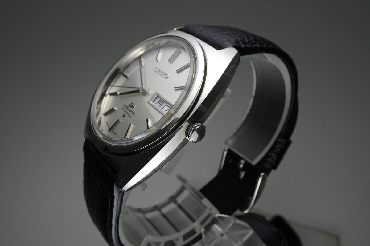 Serviced Vintage 1971 JAPAN SEIKO LORD MATIC WEEKDATER 5606-7140 25J Automatic.