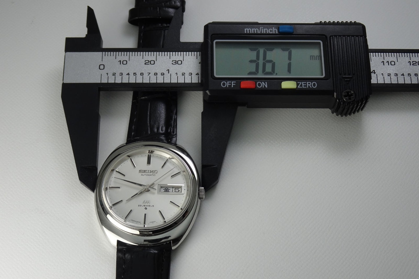 Vintage 1970 JAPAN SEIKO LORD MATIC WEEKDATER 5606-7160 23Jewels Automatic.