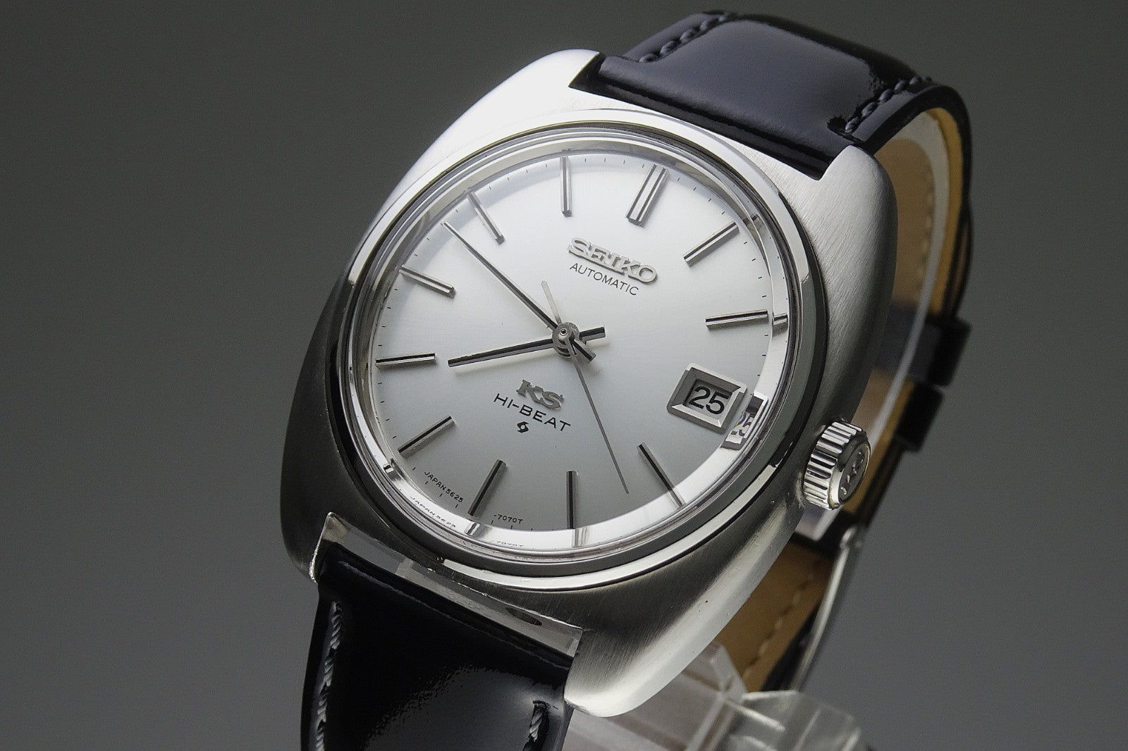 Vintage 1970 JAPAN KING SEIKO CALENDAR 5625-7070 25Jewels Automatic.
