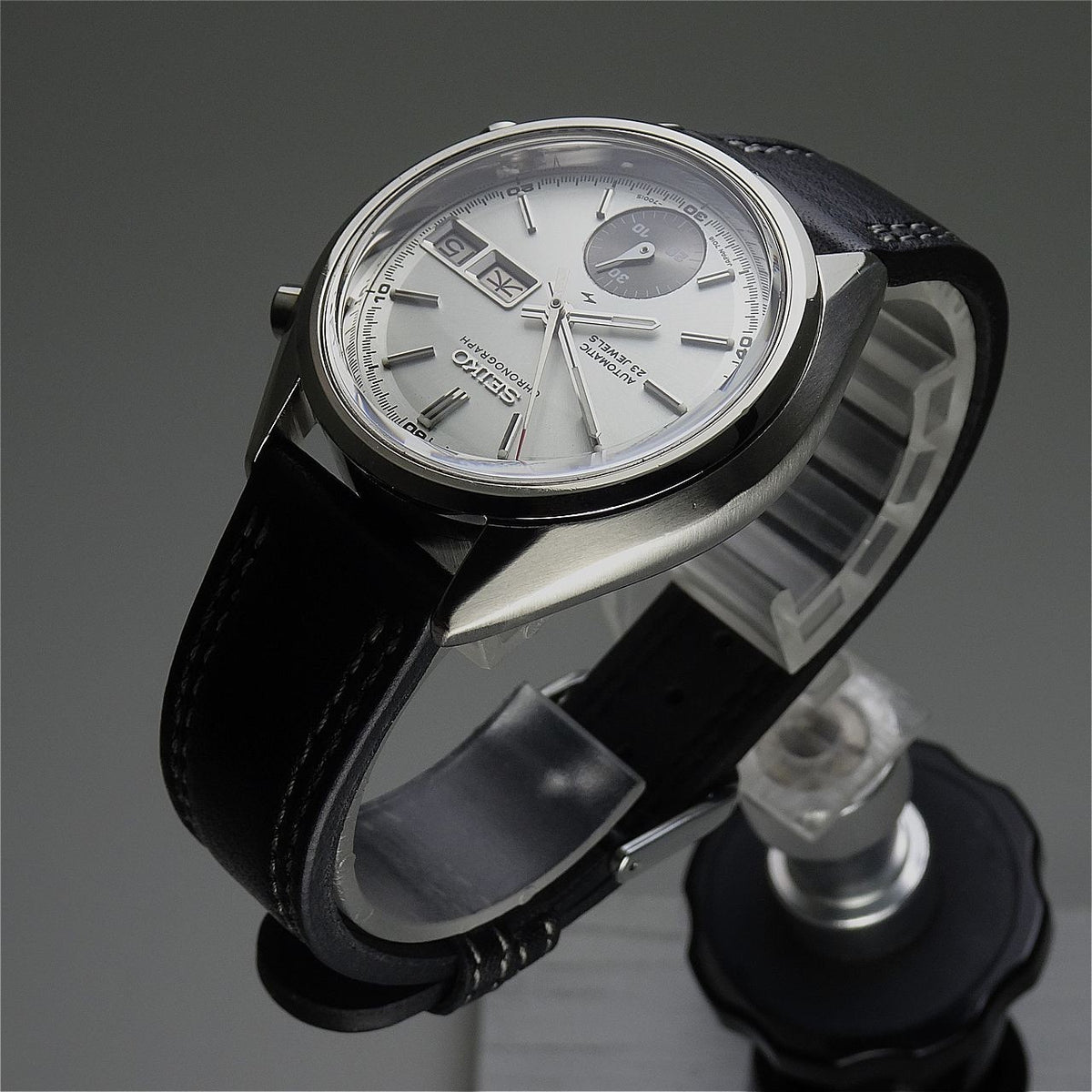 Vintage 1971 JAPAN SEIKO CHRONOGRAPH 7018-7000 23Jewels Automatic.