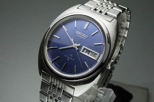 Serviced Vintage 1972 JAPAN SEIKO LORD MATIC WEEKDATER 5606-7140 25J Automatic.