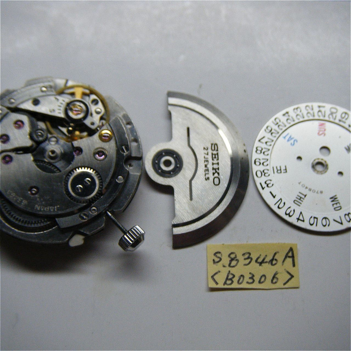 Serviced  Vintage 1967 JAPAN SEIKO BUSINESS-A  8306(46)-8020 27J Automatic.