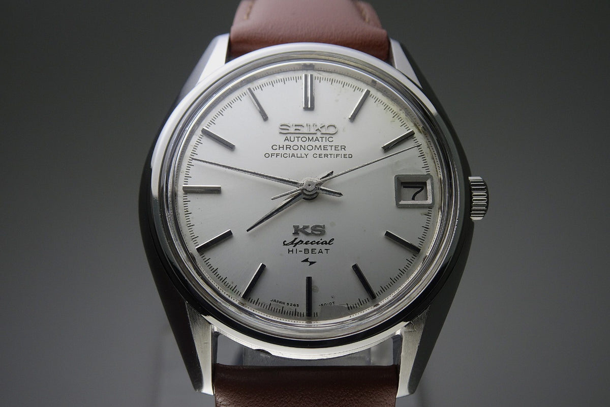 Serviced Vintage 1971 JAPAN  KING SEIKO CHRONOMETER SP 5245-6010 25J Automatic.