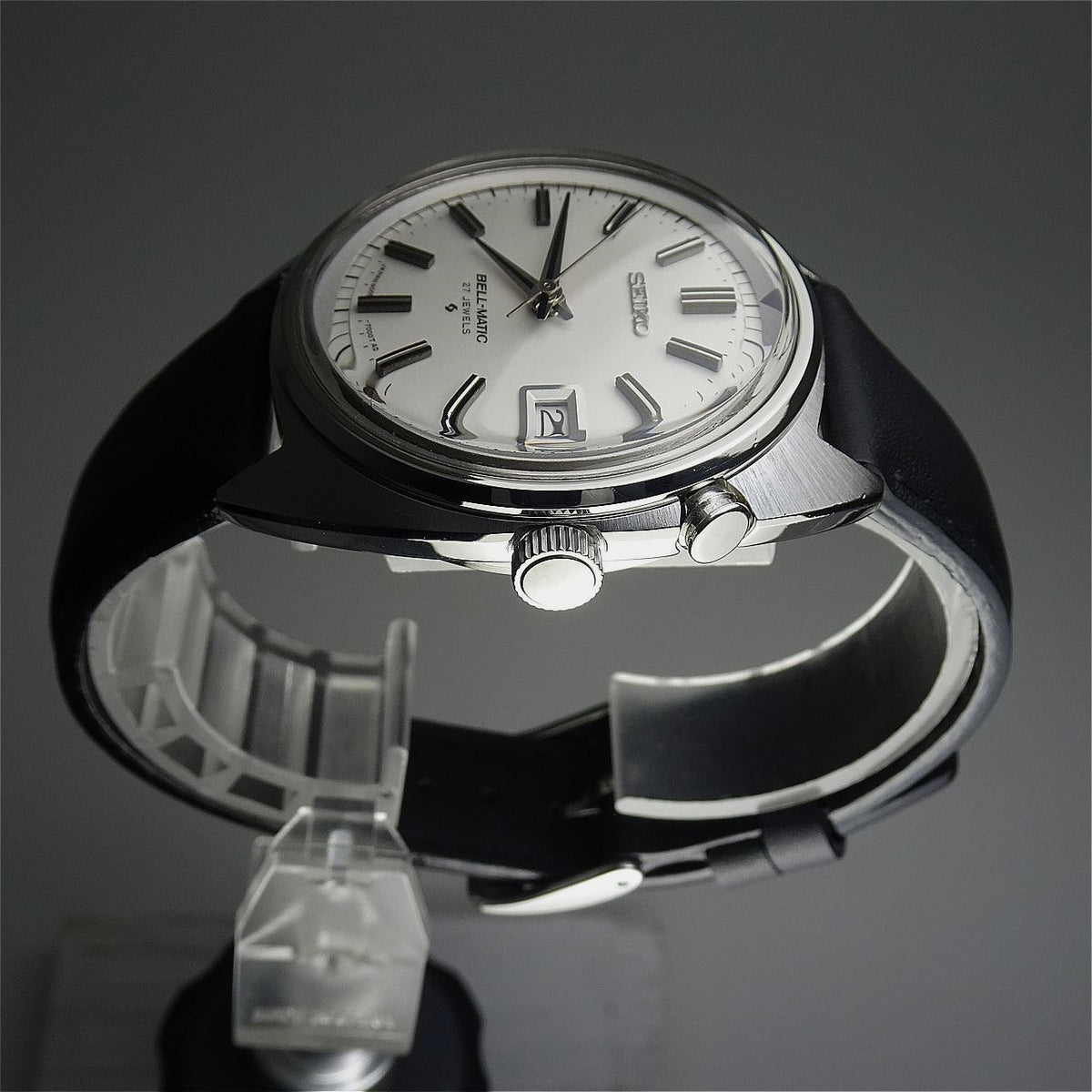 Vintage 1968 JAPAN SEIKO SEIKO BELL-MATIC CALENDAR 4005-7000 27Jewels Automatic.