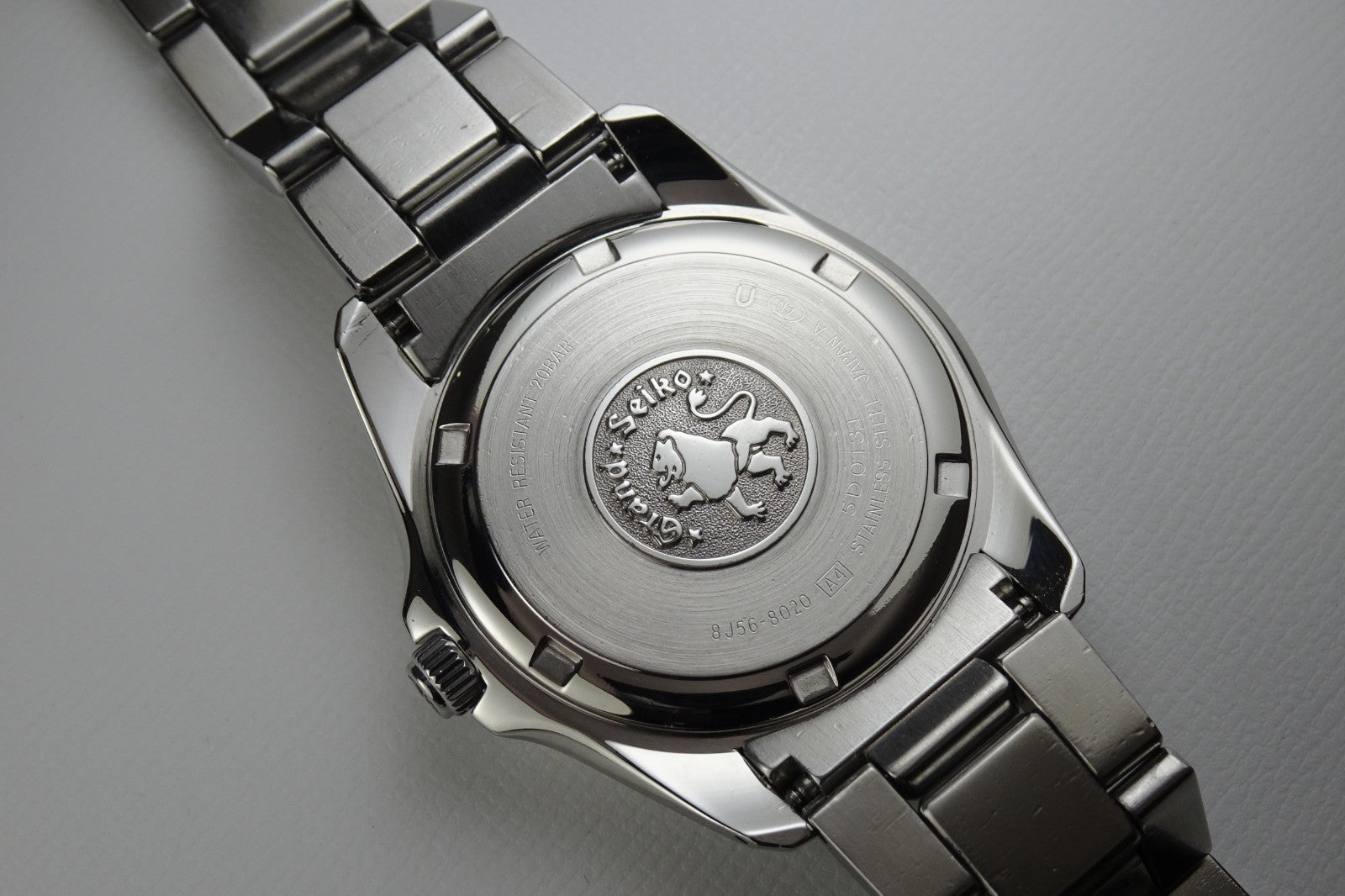 Vintage 2005 JAPAN GRAND SEIKO 8J56-8020 7Jewels Quartz.