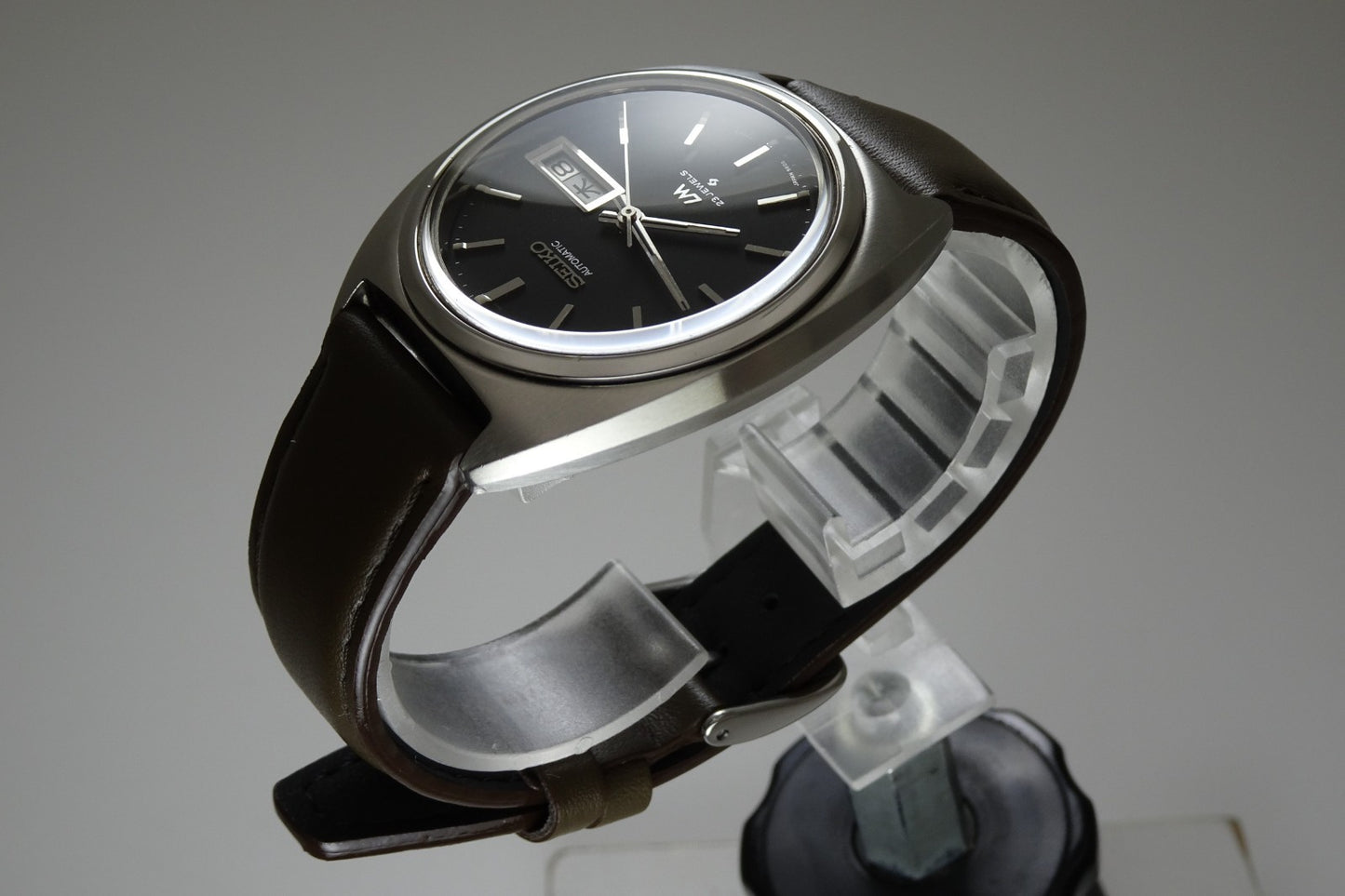 Vintage 1970 JAPAN SEIKO LORD MATIC WEEKDATER 5606-7140 23Jewels Automatic.