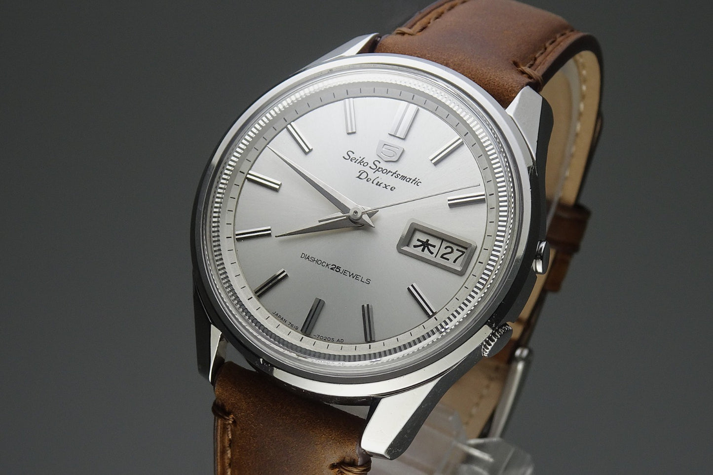 Vintage 1966 JAPAN SEIKO SPORTSMATIC5 DX 7619-7010 25Jewels Automatic.