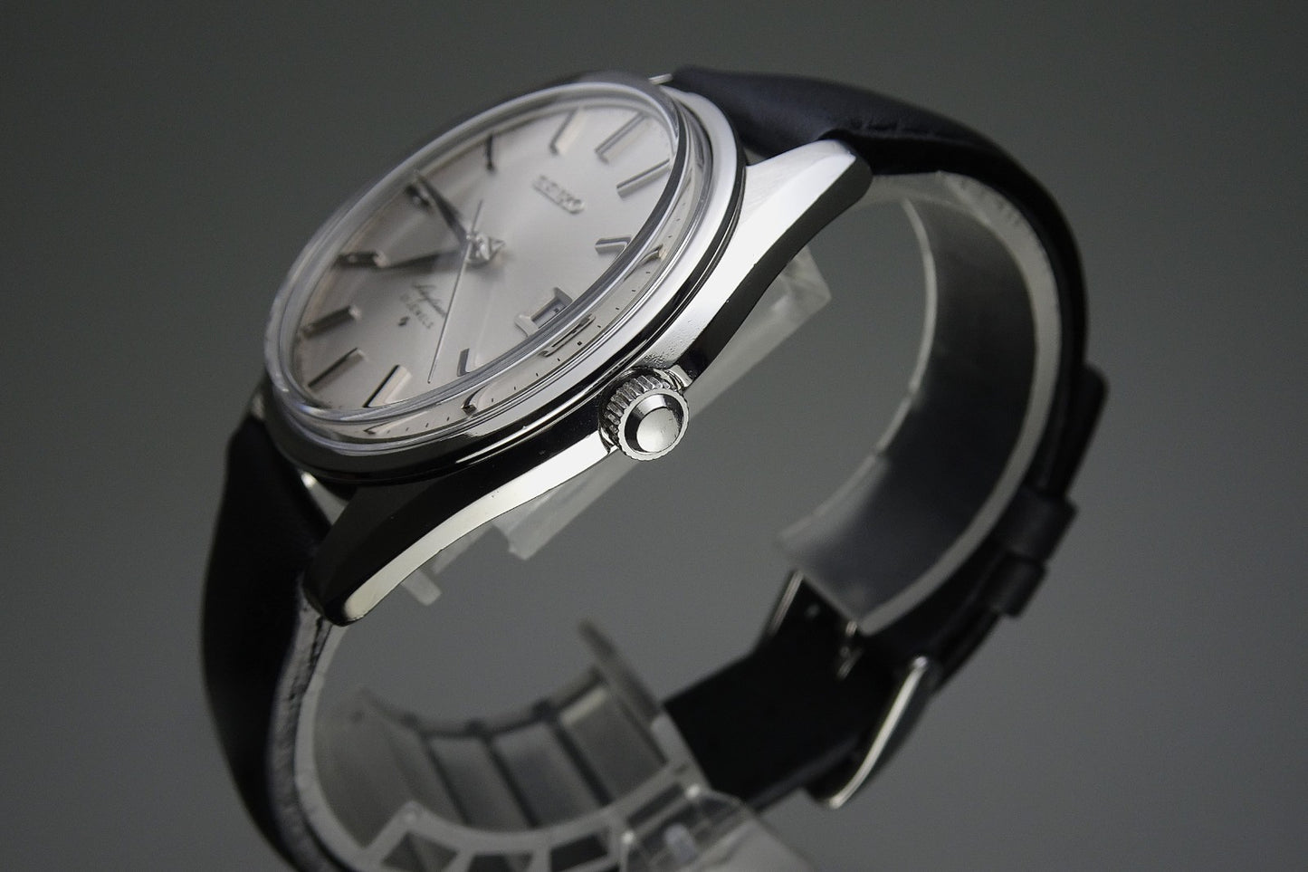 Vintage 1971 JAPAN SEIKO SKYLINER CALENDAR 6102-8000 21Jewels Hand-winding.
