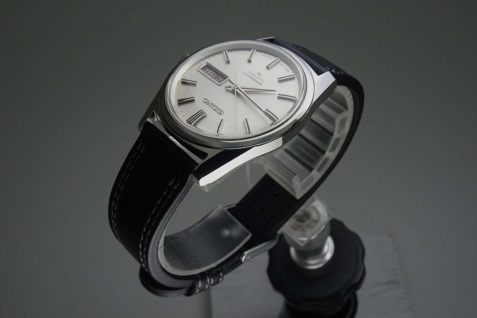 Vintage 1967's JAPAN SEIKO SEIKOMATIC-P WEEKDATER 5106-7000 33Jewels Automatic.