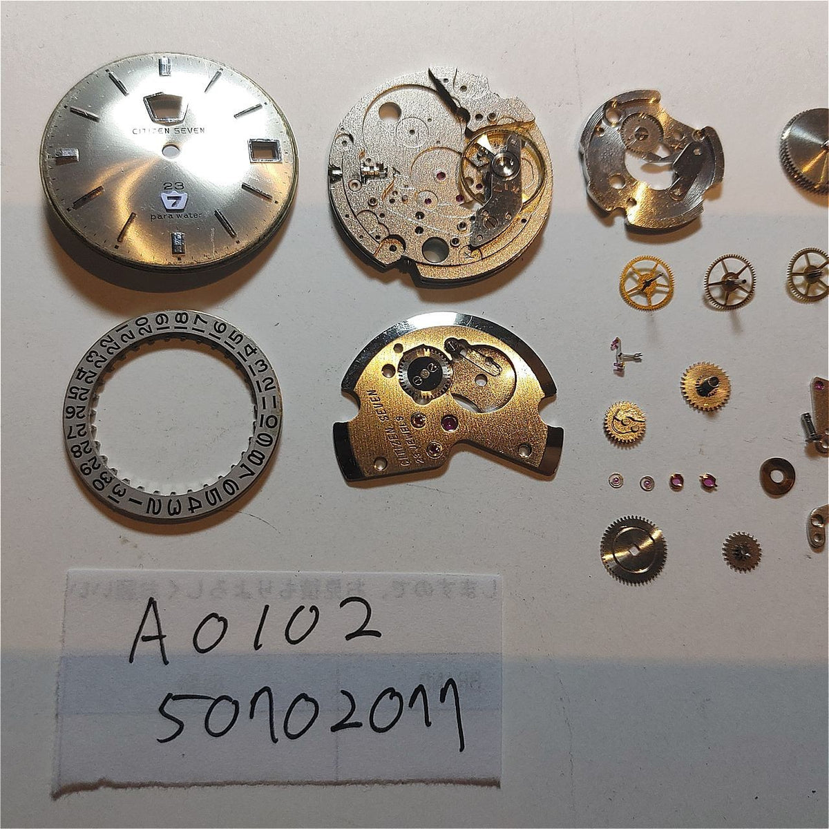 Serviced Vintage 1960’s CITIZEN SEVEN SEOS81301-T 23Jewels Hand-winding.