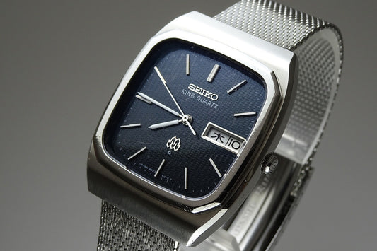 Vintage 1979 JAPAN SEIKO KING TWIN-QUARTZ 9923-501A 5Jewels Quartz.