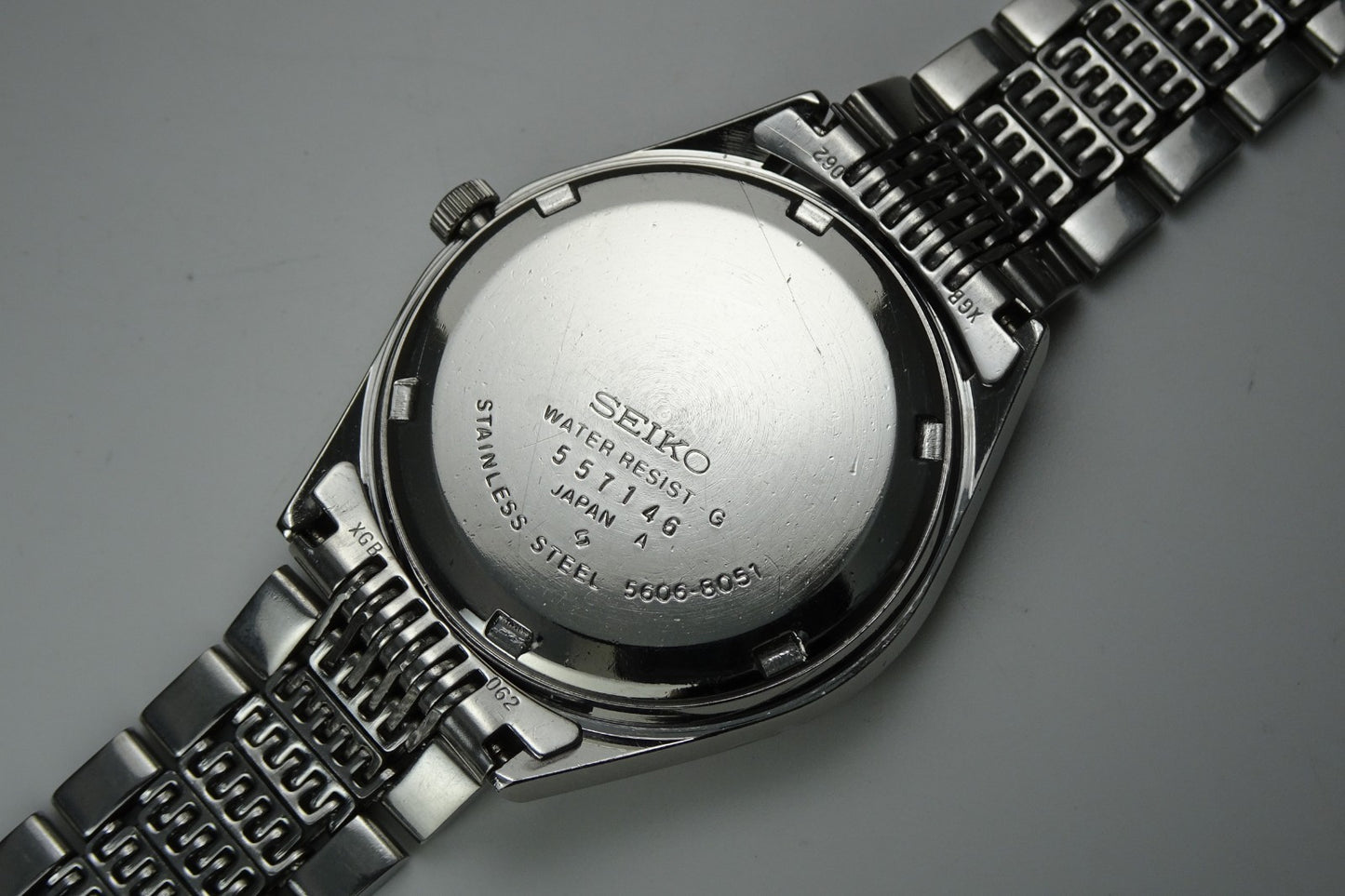 Vintage 1975 JAPAN SEIKO LORD MATIC WEEKDATER 5606-8051 23Jewels Automatic.