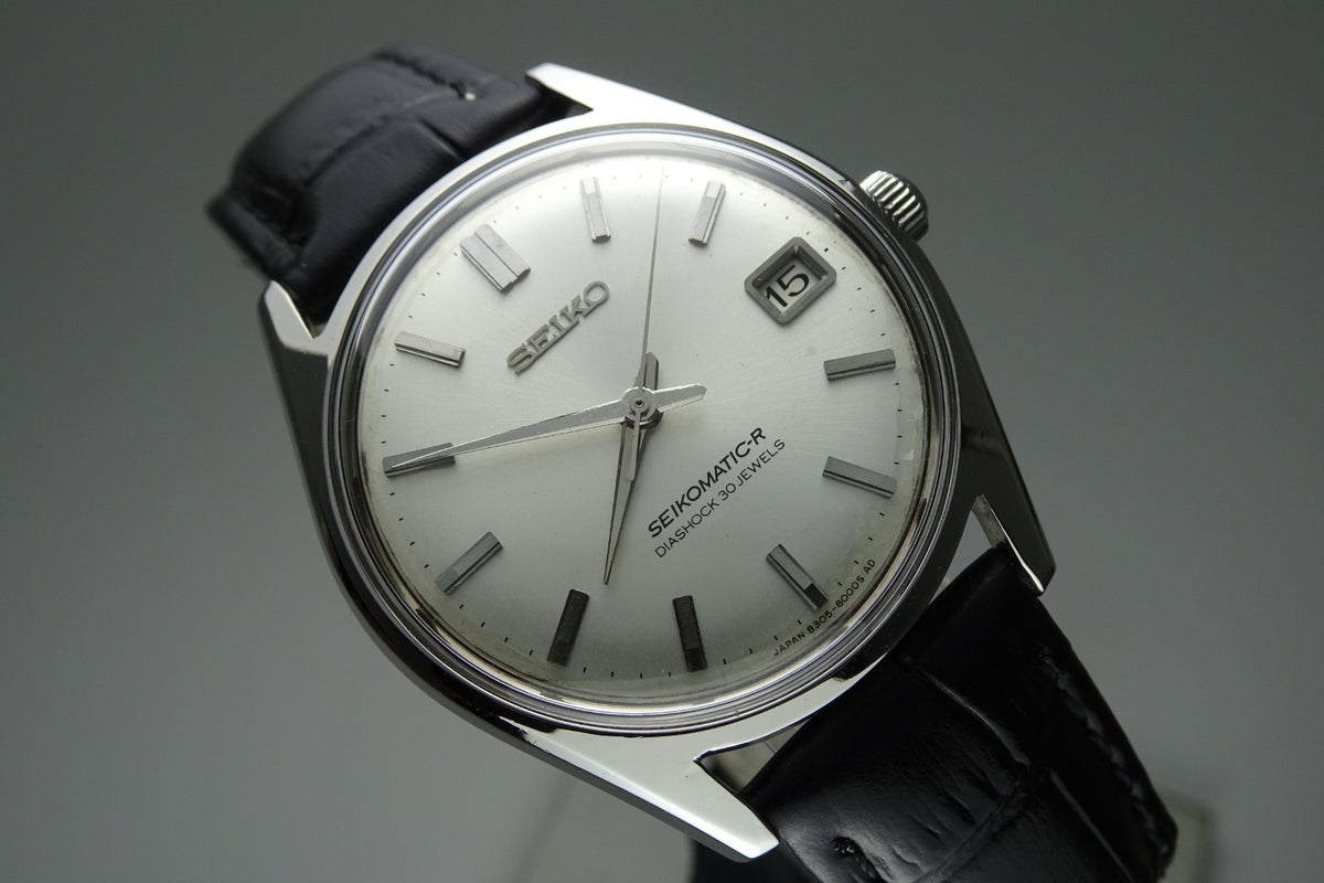 Vintage 1966 JAPAN SEIKO SEIKOMATIC-R 8305-8010 30Jewels Automatic.