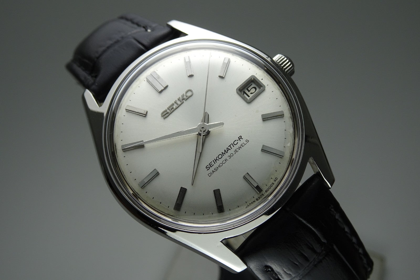 Vintage 1966 JAPAN SEIKO SEIKOMATIC-R 8305-8010 30Jewels Automatic.