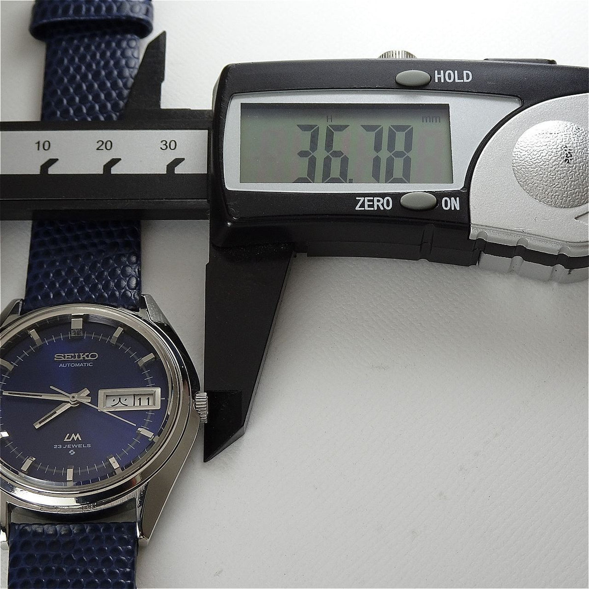 Serviced Vintage 1972 JAPAN SEIKO LORD MATIC WEEKDATER 5606-7190 23J Automatic.