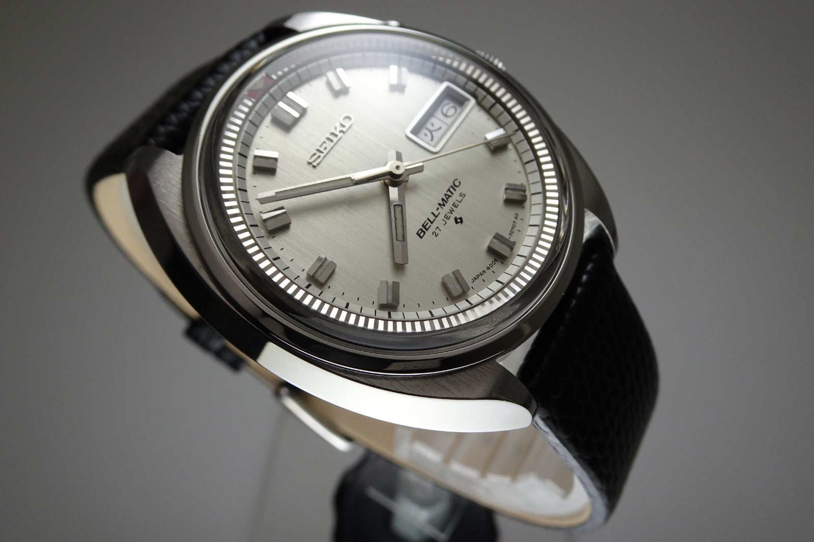 Vintage 1968 JAPAN SEIKO BELL-MATIC WEEKDATER 4006-7000 27Jewels Automatic.