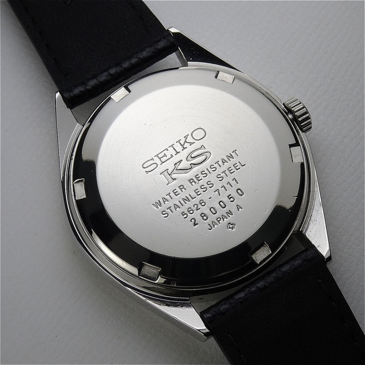 Serviced  Vintage 1972 JAPAN KING SEIKO WEEKDATER 5626-7111 25Jewels Automatic.