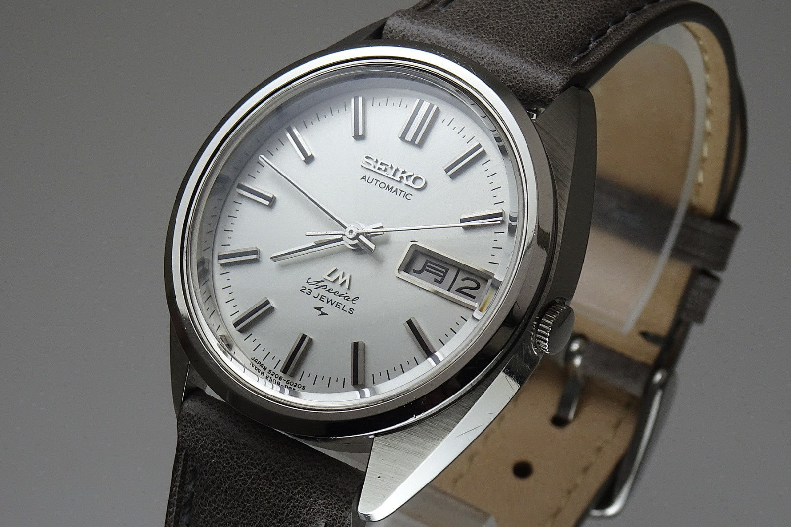 Serviced Vintage 1971 JAPAN SEIKO LORD MATIC SP 5206-6020 23J Automatic.