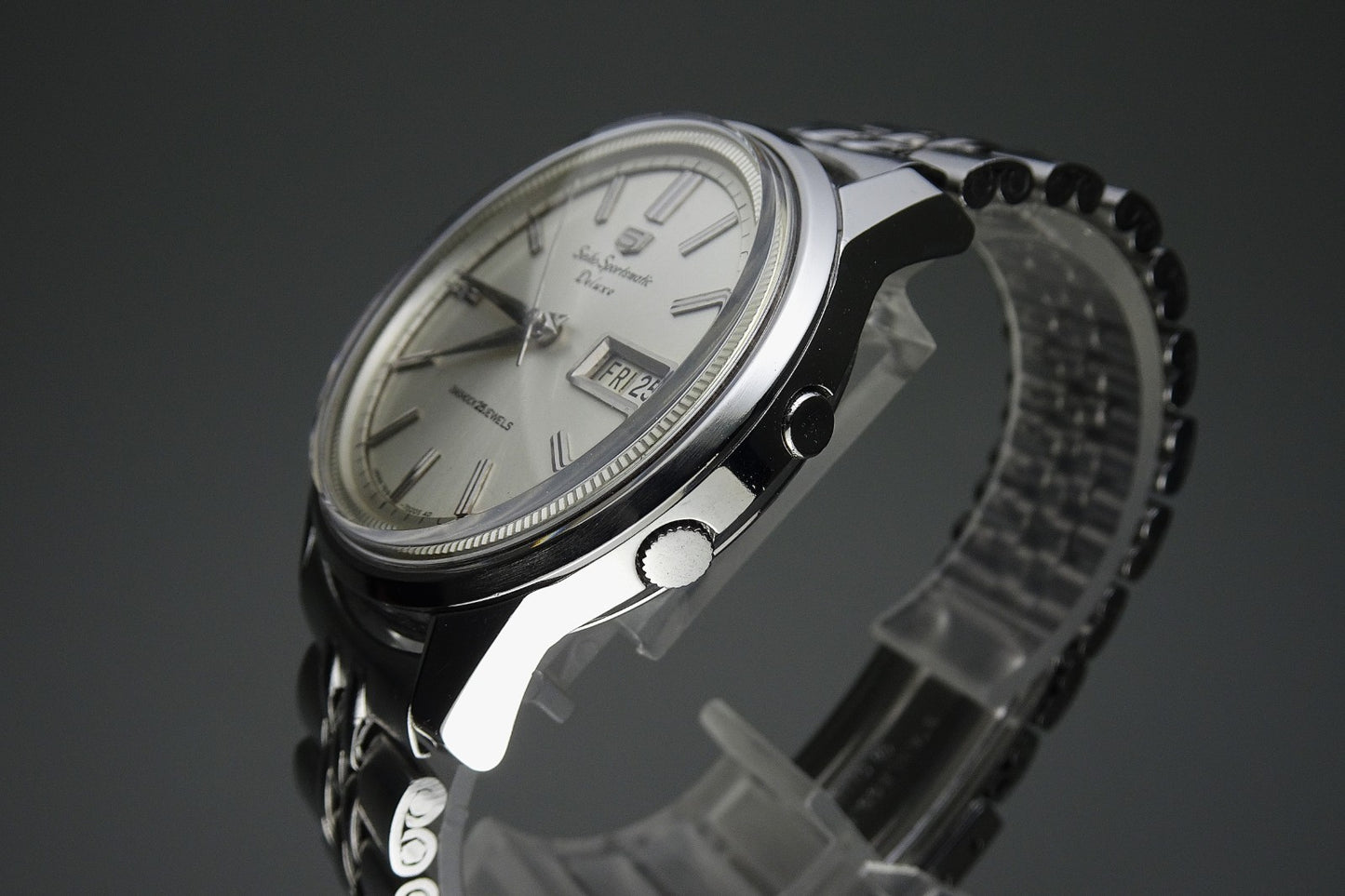Vintage 1965 JAPAN SEIKO SPORTSMATIC5 DX 7619-7010 25Jewels Automatic.