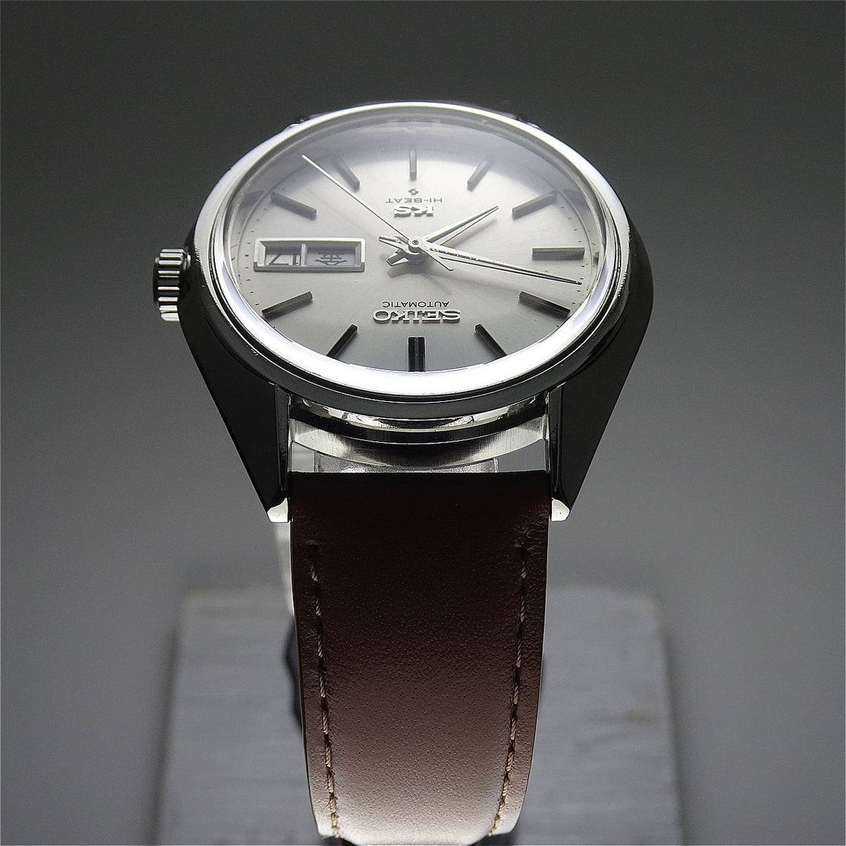 Vintage 1972 JAPAN KING SEIKO WEEKDATER 5626-7110 25Jewels Automatic.
